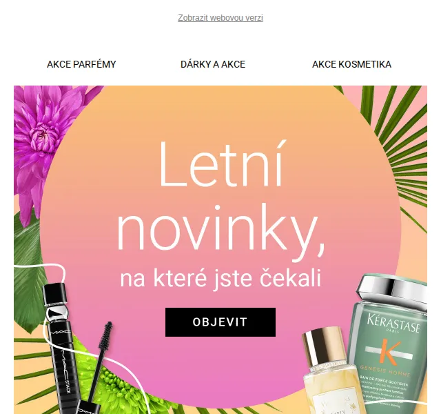 Notino: Záplava letních novinek s dárky u Armani, Viktor & Rolf – červen 2026 | Nuslet.cz