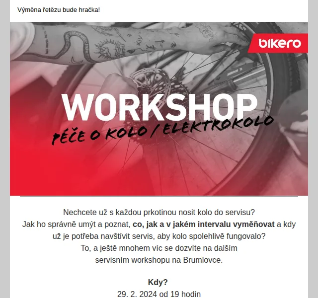czbikero: Servisní workshop Praha – červenec 2026 | Nuslet.cz