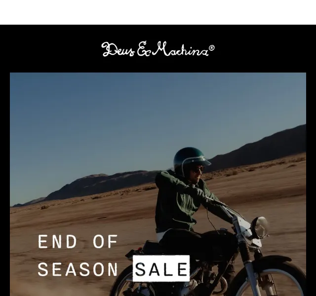 Deus Ex Machina Europe: až 50 % sleva – červen 2026