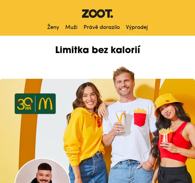 ZOOT: Limitovaná kolekce McDonald's – červen 2026 | Nuslet.cz