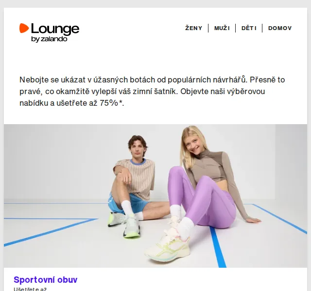 Lounge by Zalando: Boty až 80 % – červenec 2026 | Nuslet.cz