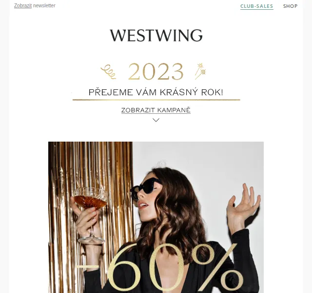 Westwing: Silvestrovské slevy až -60 % – červenec 2026 | Nuslet.cz