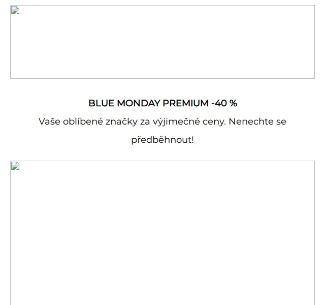 ANSWEAR: BLUE MONDAY -40 % s kódem BLUE – červen 2026 | Nuslet.cz