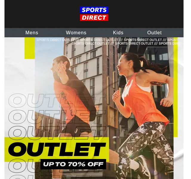 Sportsdirect.com: Outlet výprodej do 70 % – červen 2026 | Nuslet.cz