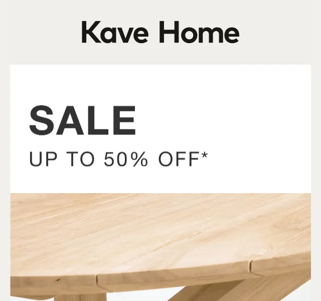 Kave Home Sale: nábytek a dekorace až 50 % – červenec 2026 | Nuslet.cz