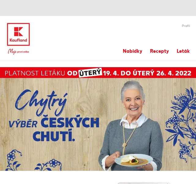 Kaufland: Jarmark rajčat a šunka od kosti – červen 2026 | Nuslet.cz
