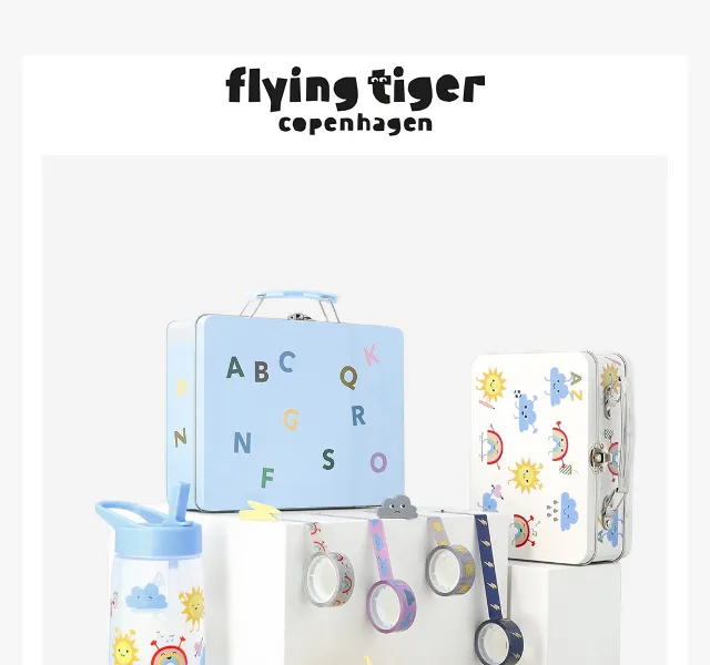 Flying Tiger Copenhagen: Školní potřeby a kreativní pomůcky – červenec 2026 | Nuslet.cz