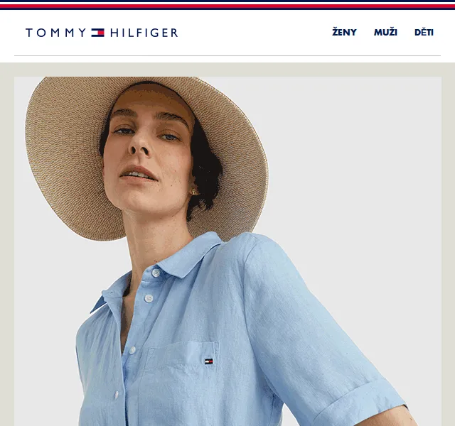 Tommy Hilfiger: Lněné letní kousky – červenec 2026 | Nuslet.cz