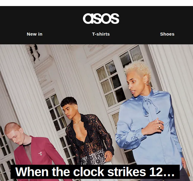 ASOS Sale: Sleva až 70 % na NYE outfity – červen 2026 | Nuslet.cz