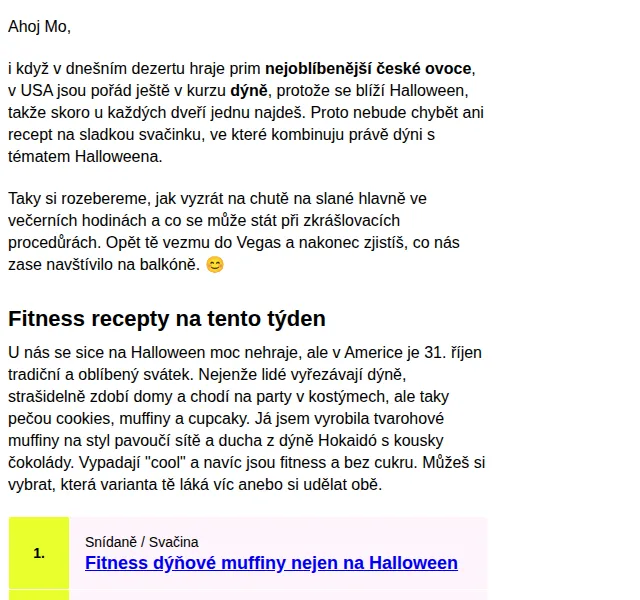 BAJOLA ✌ Fit bez diet: Fitness dýňové muffiny a jablečný dort – červenec 2026 | Nuslet.cz