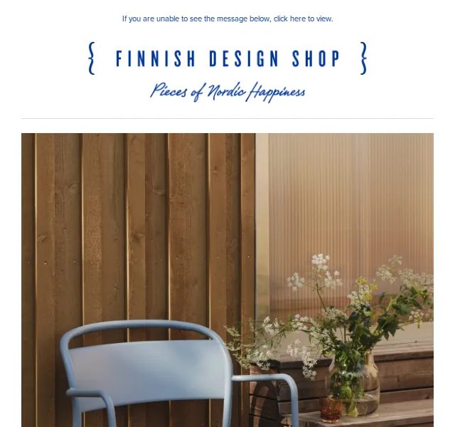 Finnish Design Shop: Muuto outdoor –20 % – červenec 2026 | Nuslet.cz