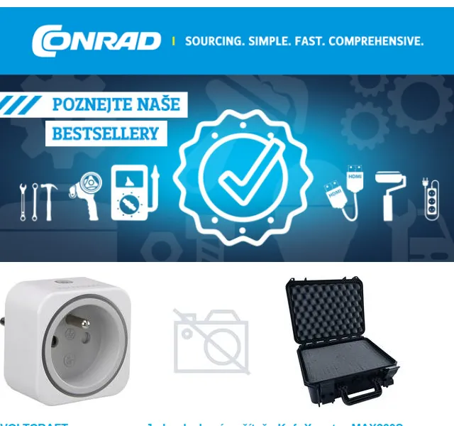 Conrad Electronic: Nabídka zářijových bestsellerů – červen 2026 | Nuslet.cz