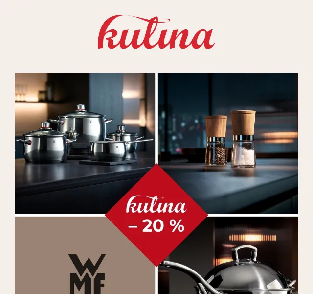 KULINA.cz: WMF sleva 20 % na bestsellery – červenec 2026 | Nuslet.cz