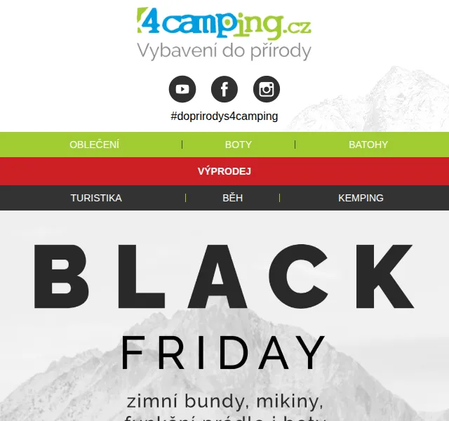 4camping.cz: Zimní bundy, boty a vybavení ve slevě – červenec 2026 | Nuslet.cz