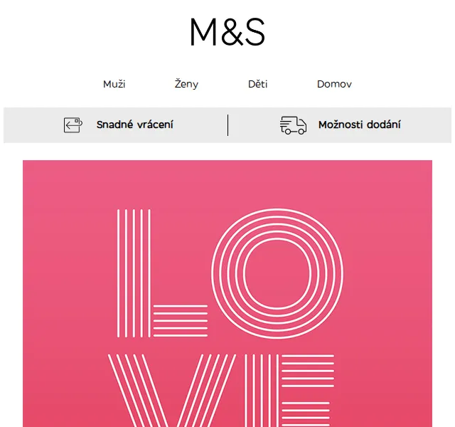 Marks and Spencer: Valentýnská kolekce – červen 2026 | Nuslet.cz