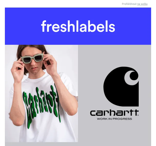 Freshlabels: Carhartt WIP a Komono – červenec 2026 | Nuslet.cz