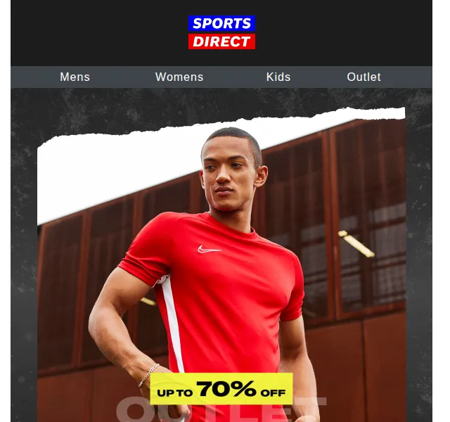 Sportsdirect.com: Nike Outlet vše do 40 liber – červen 2026 | Nuslet.cz