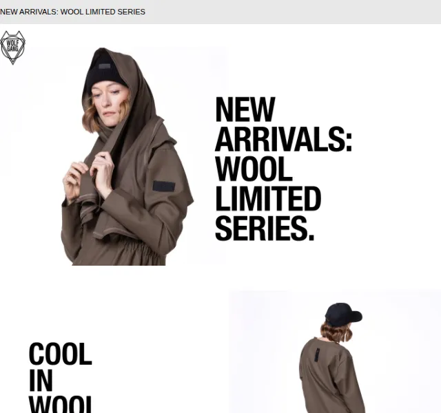 Wolfgangstore: Wool Limited Series – červen 2026 | Nuslet.cz