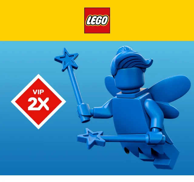 LEGO®: Dvojnásobek VIP bodů – prosinec 2026 | Nuslet.cz