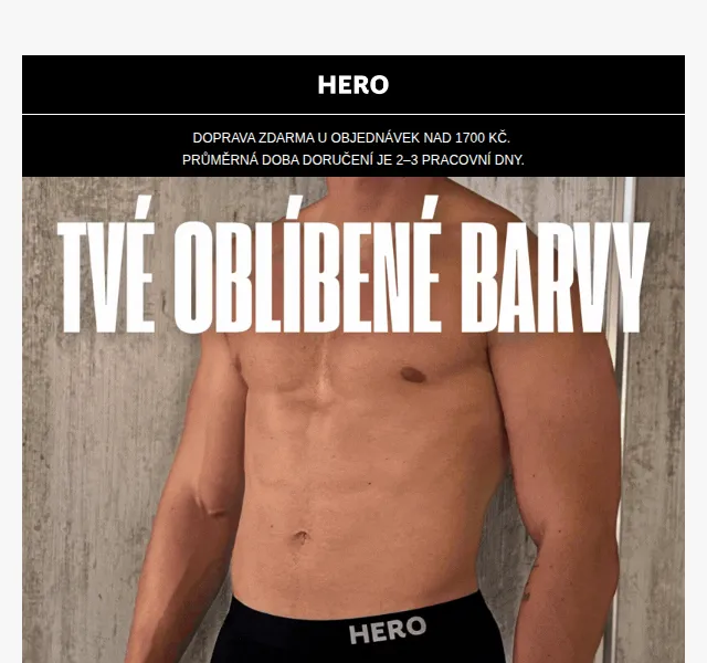 HERO: Populární boxerky skladem – červen 2026 | Nuslet.cz