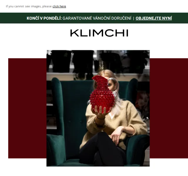 KLIMCHI: tajná sleva v posledních dnech – červen 2026 | Nuslet.cz