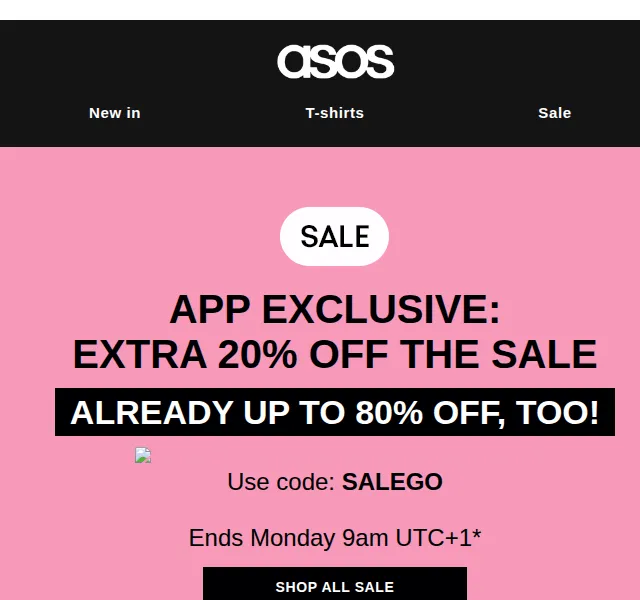 ASOS Sale: mimořádná sleva 20 % – červen 2026 | Nuslet.cz