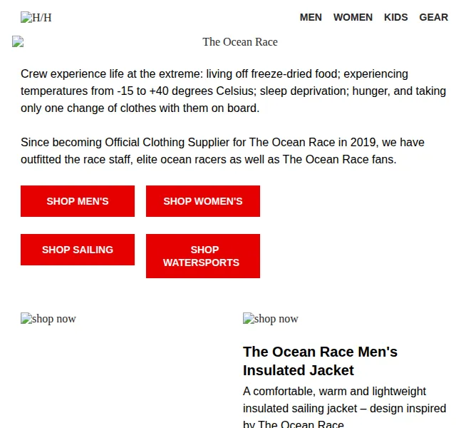 Helly Hansen: The Ocean Race Collection – červen 2026 | Nuslet.cz