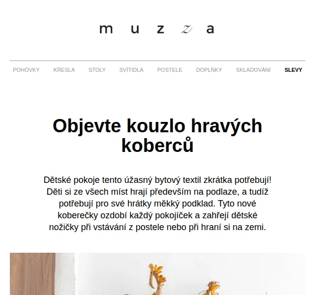 MUZZA: Hravé koberce pro dětský pokoj – červen 2026 | Nuslet.cz
