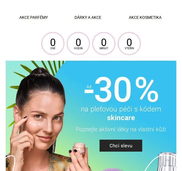 Notino: Až 30% sleva na pleťovou péči – červen 2026 | Nuslet.cz
