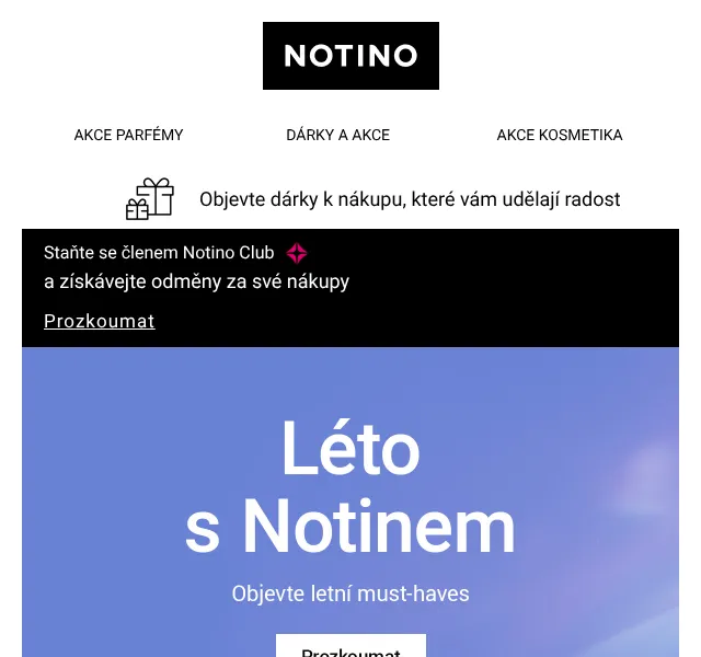 Notino: Parfémy Montblanc, CeraVe – září 2026