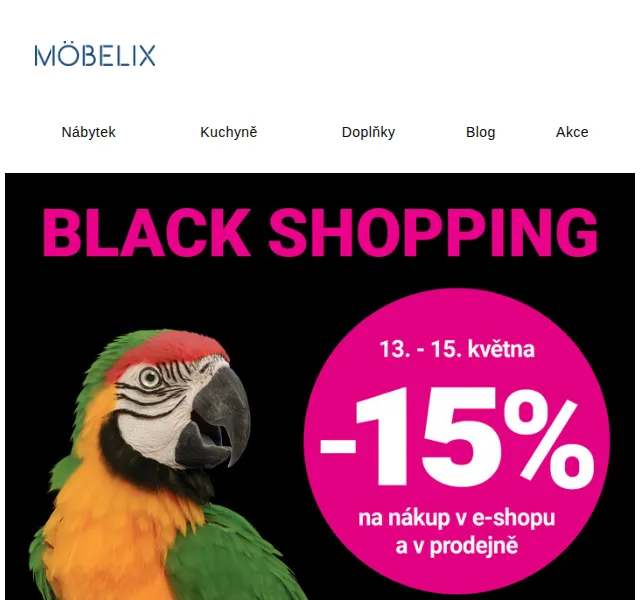 Möbelix: Nábytek se slevou až 66 % – červen 2026 | Nuslet.cz
