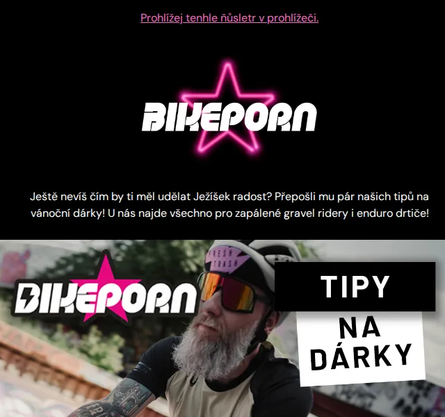 Bikeporn: Vánoční tipy na dárky – prosinec 2026 | Nuslet.cz
