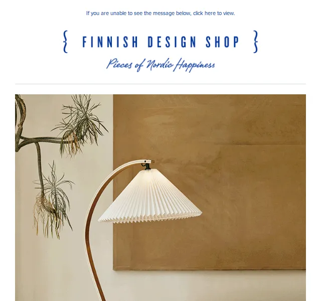 Finnish Design Shop: sleva 20 % na New Works a GUBI svítidla – červen 2026 | Nuslet.cz
