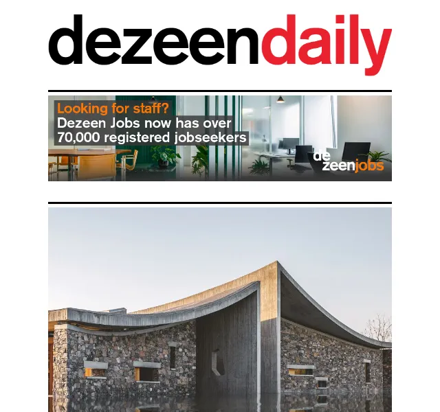 Dezeen Daily: Architektonické novinky a design – červen 2026 | Nuslet.cz