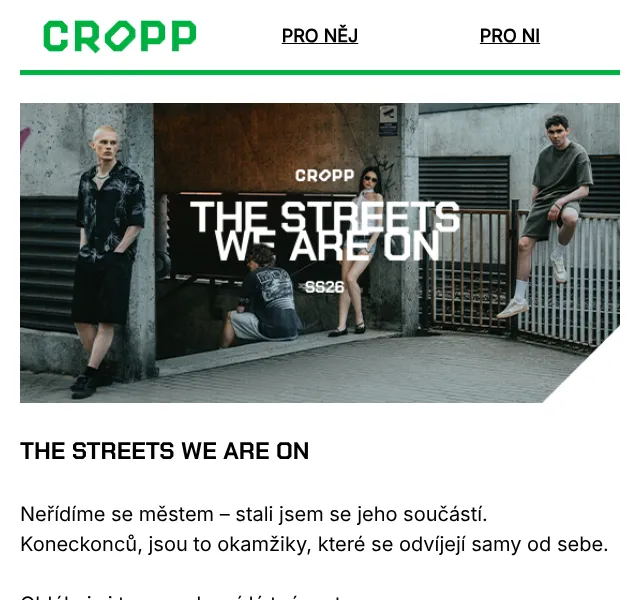 Cropp: Jarní kolekce 2026 – Nuslet.cz