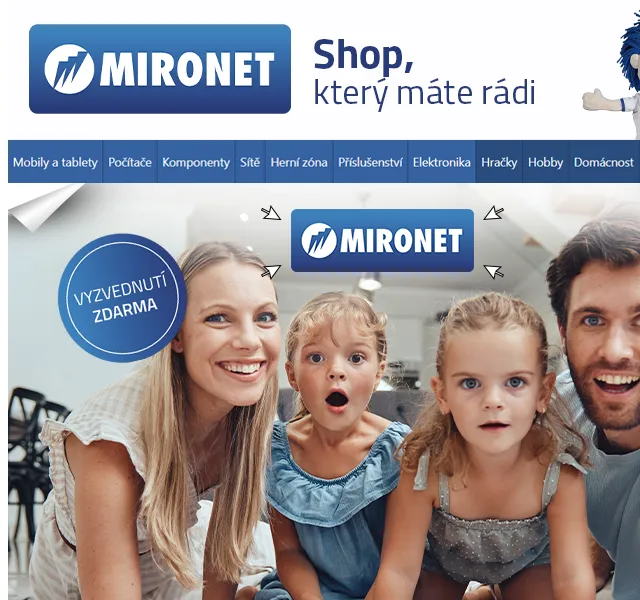 Mironet: vyměňte starý router za nový s Wi-Fi 6 se slevou – červenec 2026 | Nuslet.cz