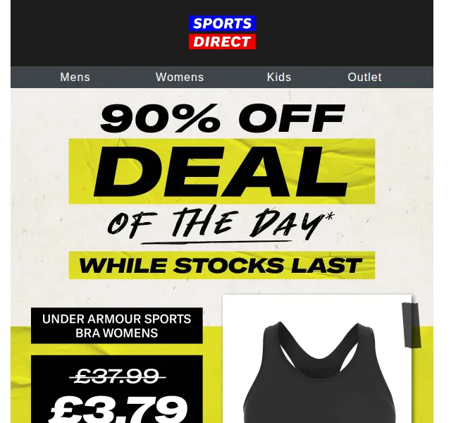 Sportsdirect.com: 90% sleva na Under Armour – červen 2026 | Nuslet.cz