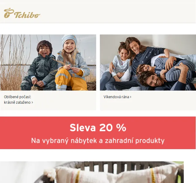 Tchibo: Kuchyňské pomocníky a letní kolekce – duben 2026