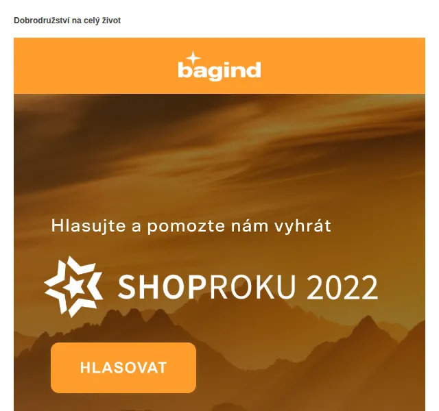 Bagind: Podpořte Bagind v anketě ShopRoku – červen 2026 | Nuslet.cz