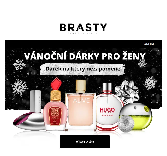 BRASTY.cz: Vánoční vůně a dárky – červenec 2026 | Nuslet.cz