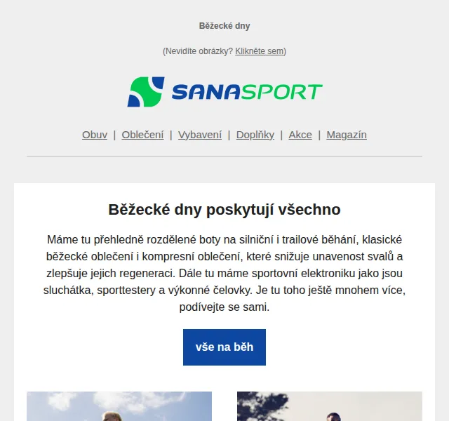Sanasport: Běžecké dny – červen 2026 | Nuslet.cz