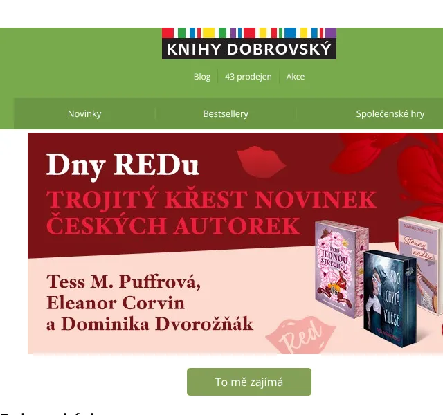 KnihyDobrovsky.cz: Křest nových knih červen 2026 | Nuslet.cz