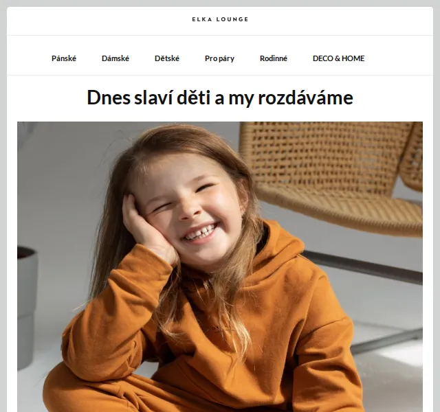 ELKA LOUNGE: 20% na vše – červen 2022 | Nuslet.cz