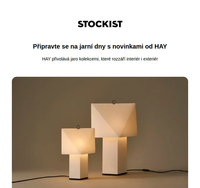 Stockist: Novinky HAY – červenec 2026 | Nuslet.cz