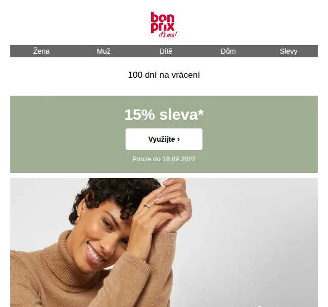 bonprix: 15% sleva na pletené oblečení – září 2022 | Nuslet.cz