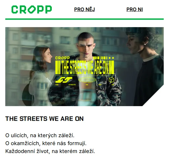 Cropp: Nová kolekce The Streets We Are On – duben 2026