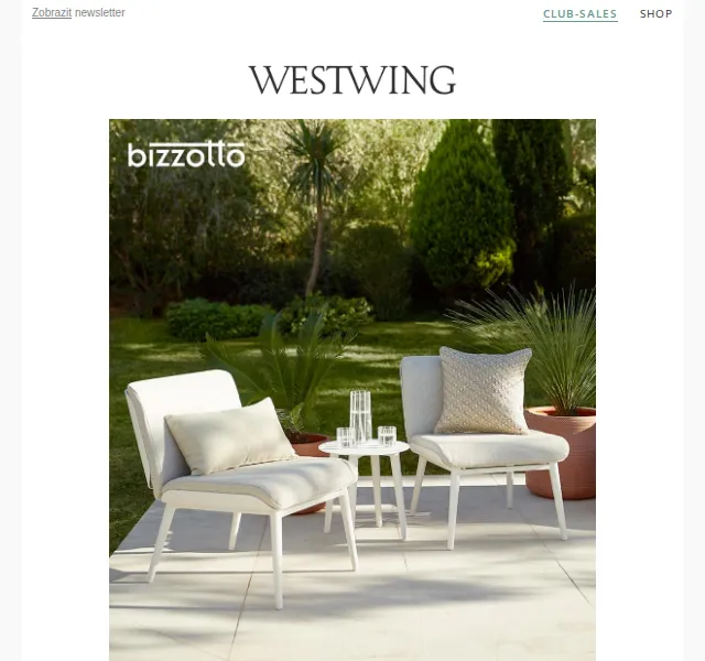 Westwing: Bizzotto a MICRO LUXURY – červen 2026 | Nuslet.cz
