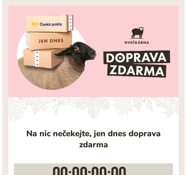 Ovečkárna: Vánoční dárky se slevami až 40 % – červenec 2026 | Nuslet.cz