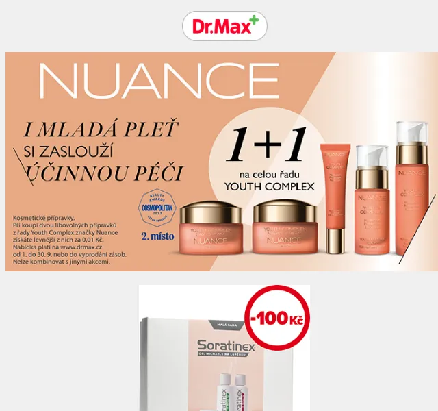 Dr.Max E-shop: Slevy až 32 % na dermokosmetiku – červenec 2026 | Nuslet.cz