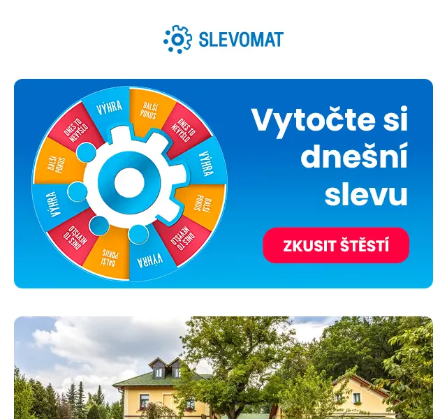 Slevomat: pobyt na Vysočině až -40 % – květen 2026 | Nuslet